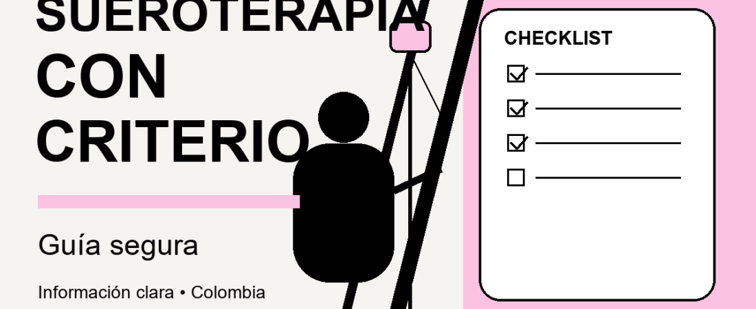 Diferencias entre sueroterapia estética y sueroterapia con criterio médico
